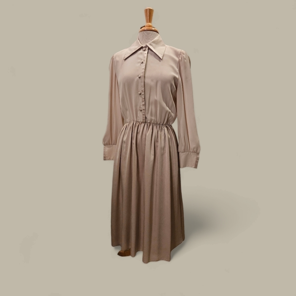 Caron Vintage Midi Dress